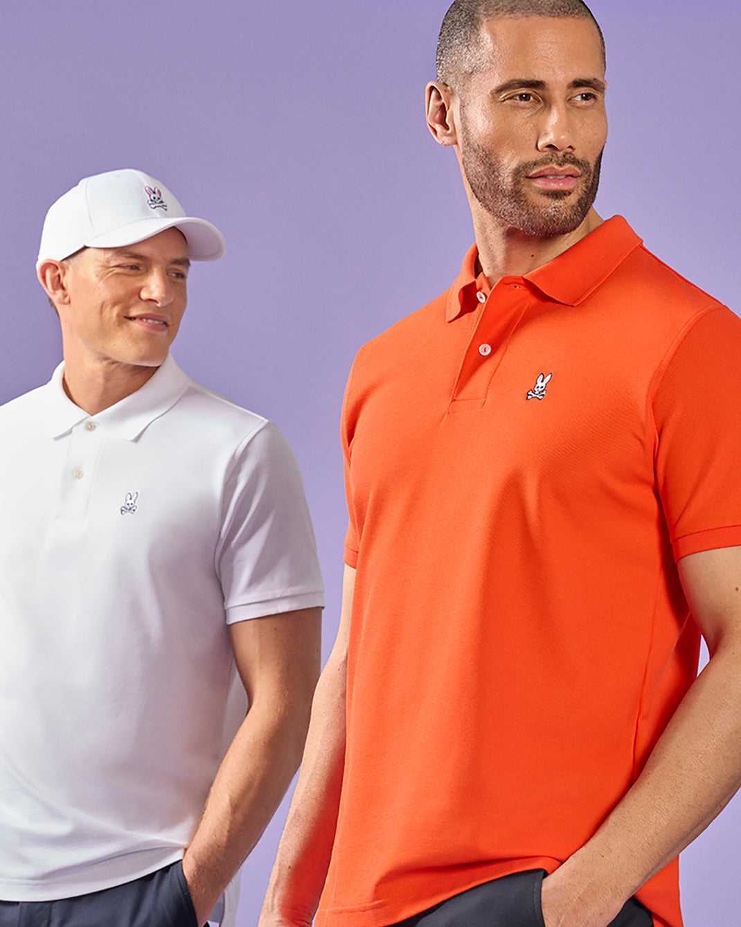 Polos Psycho Bunny Classic Polo Tangerine Tango Homme | YHX-25049456